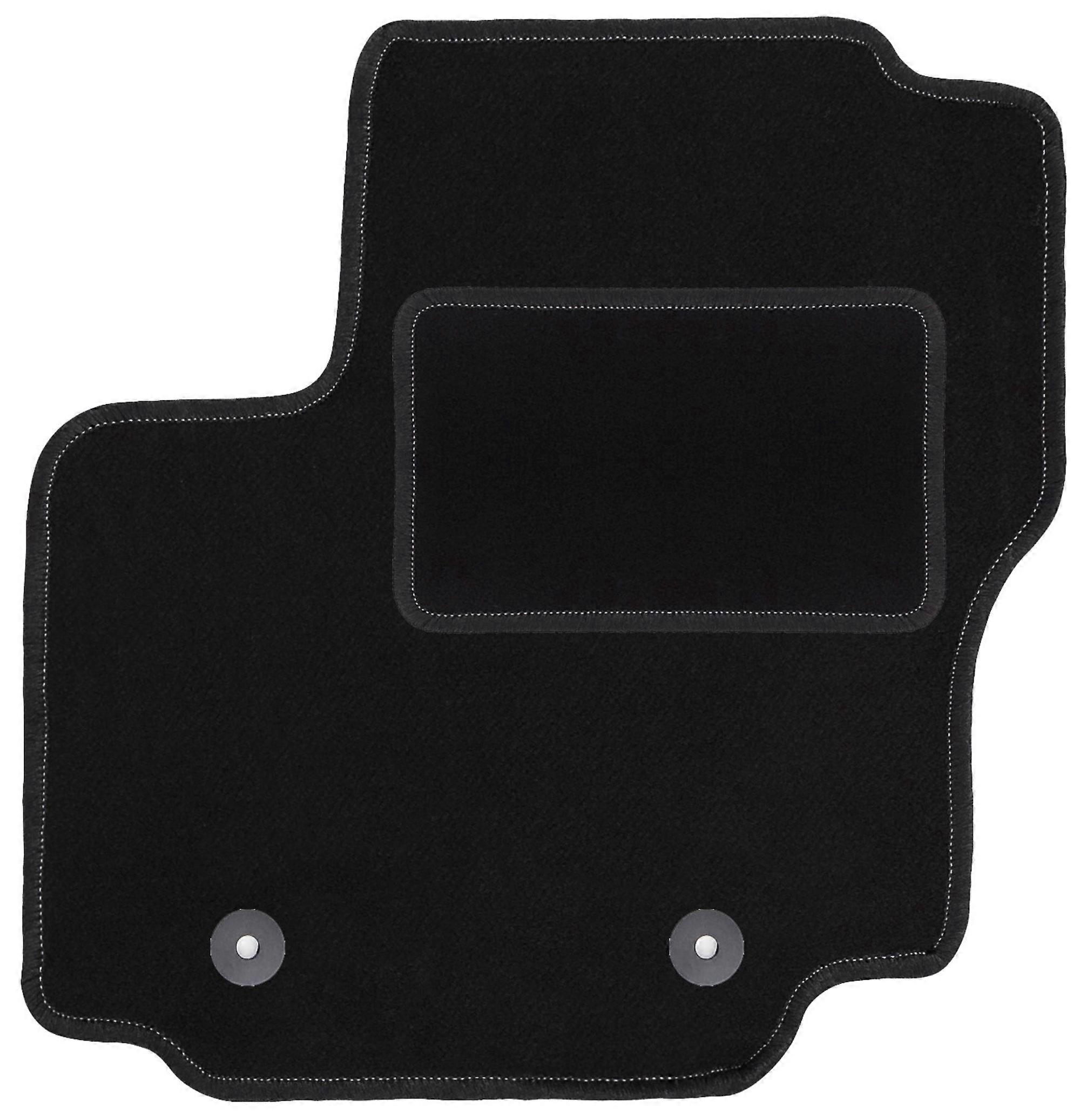 Måtte til førersiden, sort til: Ford S-MAX MK1 minivan (2006-2011)