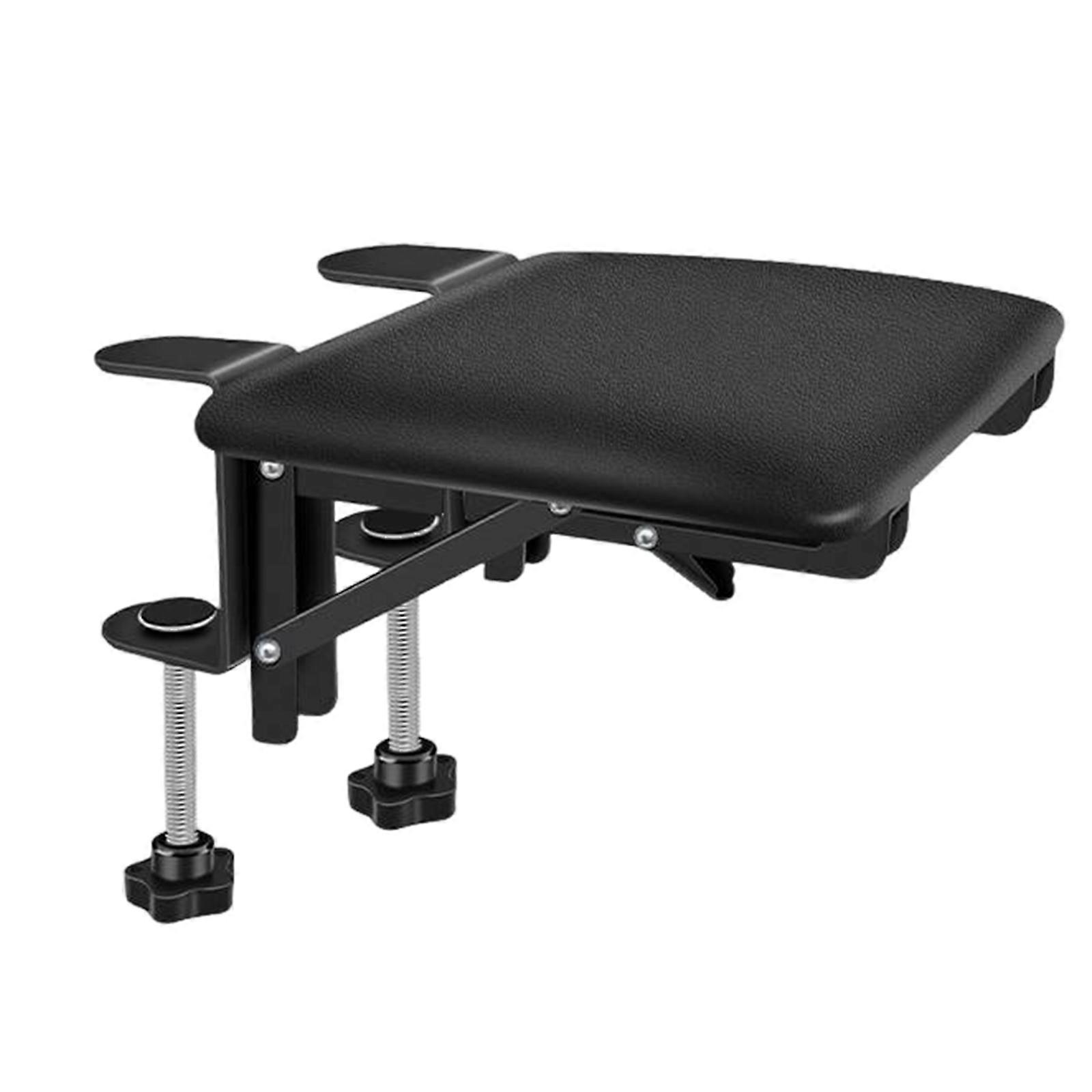 Arm Rest Support Desk Computer Elbow Rest Pad Leather Wrapped 13Kg Load for Desk to Relieve Neck and Shoulder Tension Multicolor