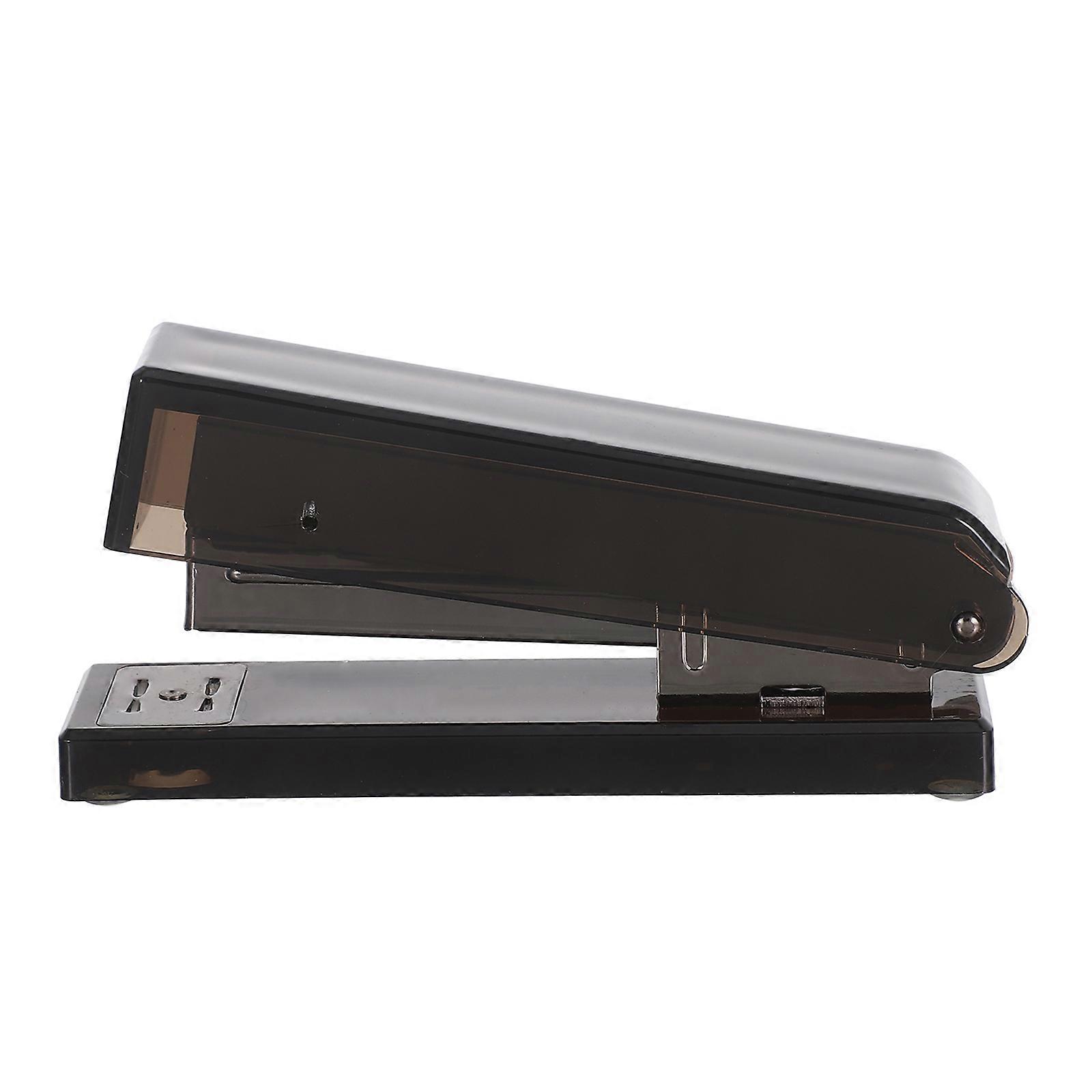 Black Acrylic Desktop Stapler for Desk Large Office Stapler for Binding