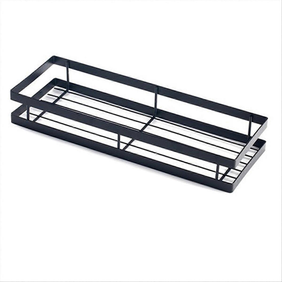 Punch-Free Household Spice Storage Drain Rack A