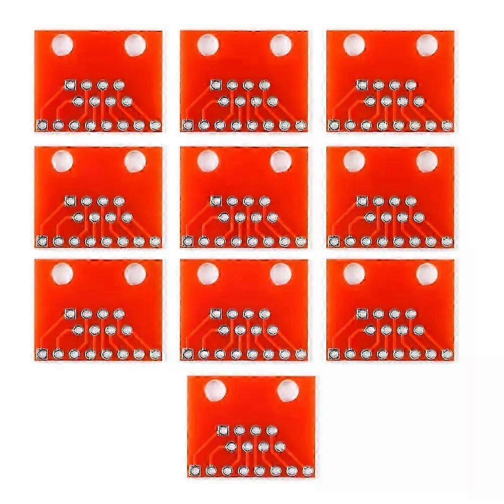 10pcs Portable Modular Connectors / Ethernet Connectors Rj45 Breakout Board Adapter Connector Module Board