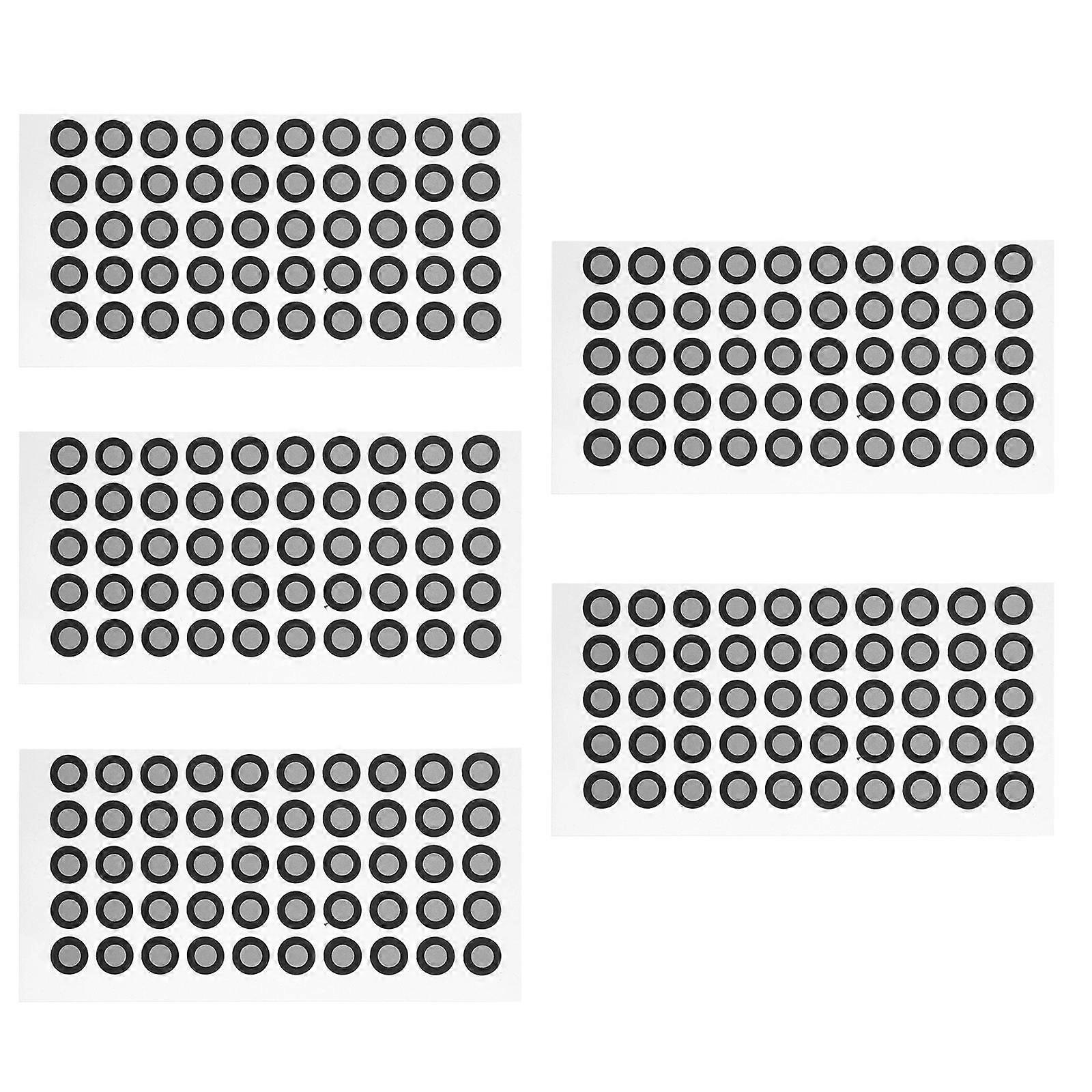 5 Sheets Reference Marker Point 3D Scanner Reflective Film Marking Point