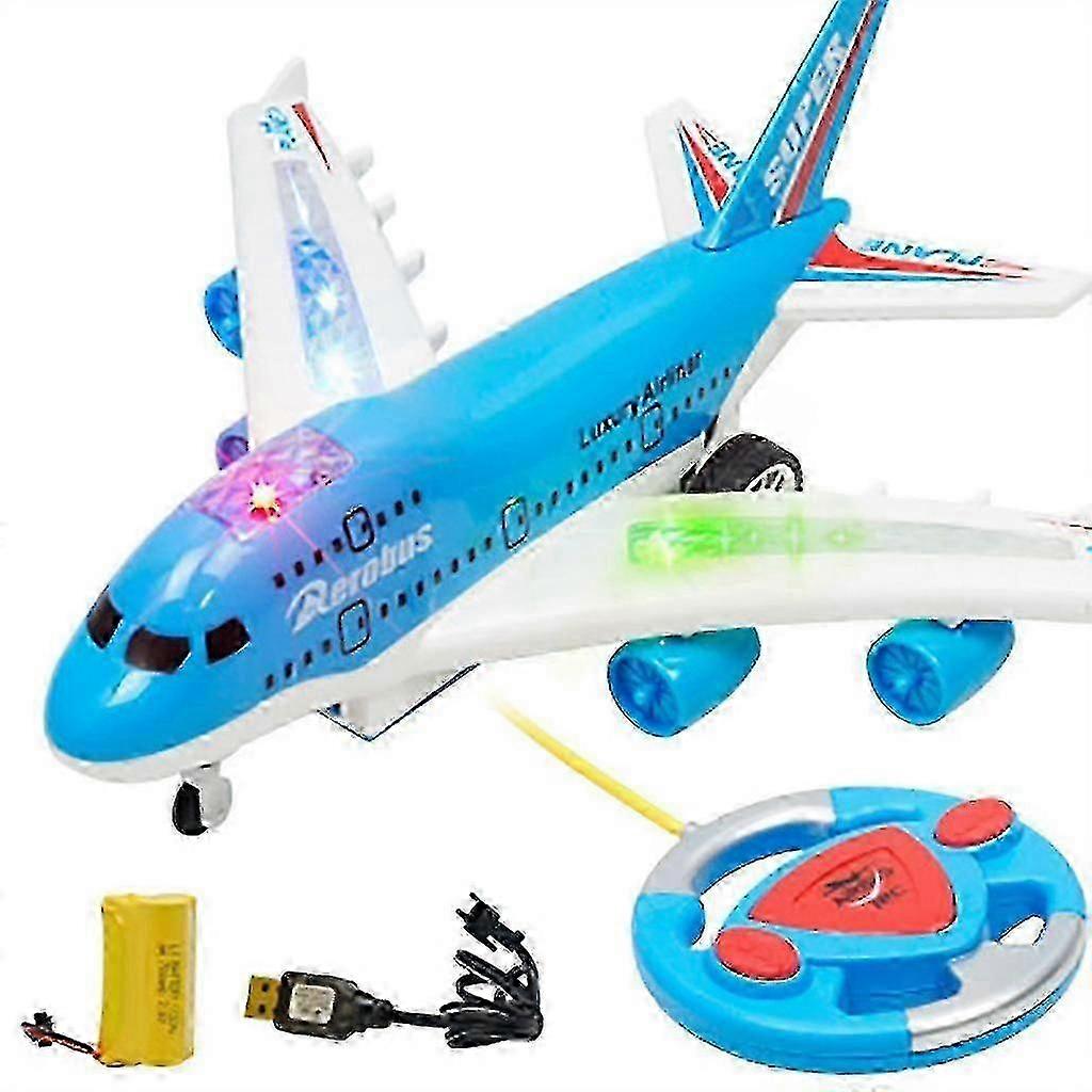 Rc B747 Passenger Aircraft Model - Electric Remote Control Airplane Toy For Kids With Collision-Resistant Design_1