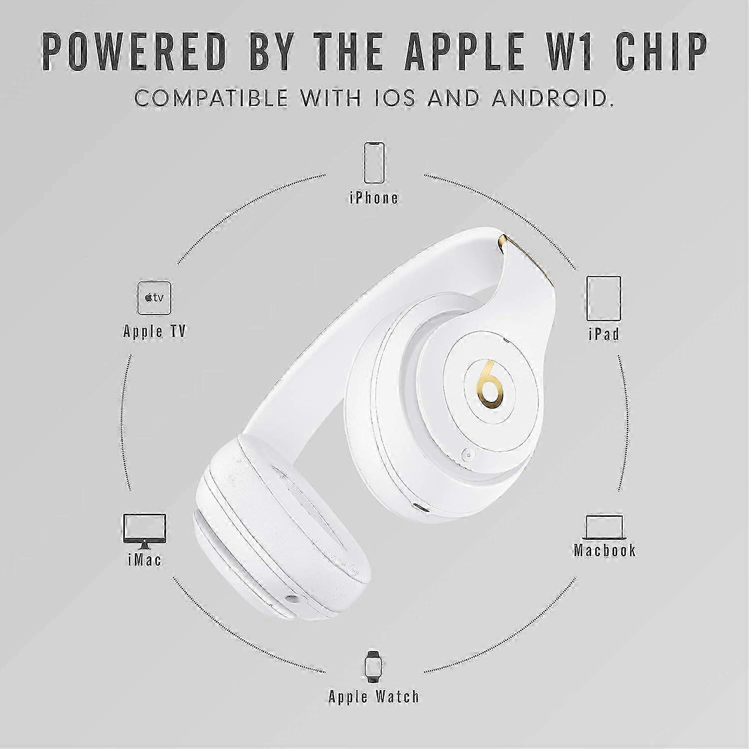 Beats Studio3 Wireless Noise Cancelling Headphones - Equipped with Apple W1