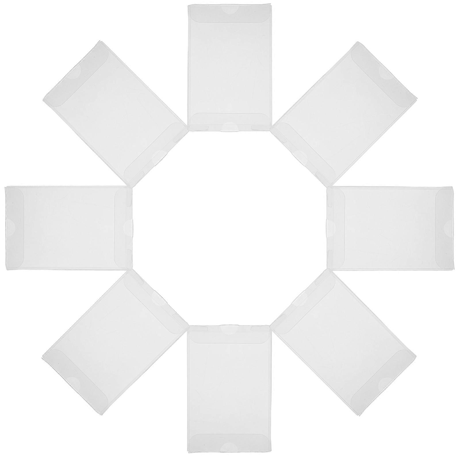 PVC Cassette Tape Storage Rack Protective Case for 50Pcs Audio Tapes