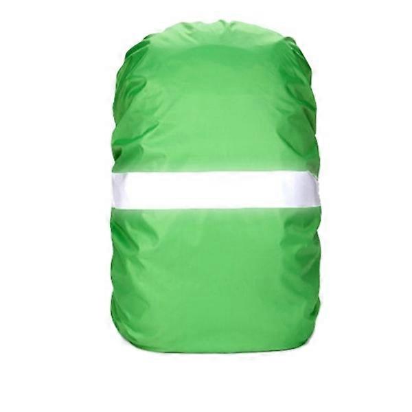 Reflective backpack rain cover - 20L capacity Green