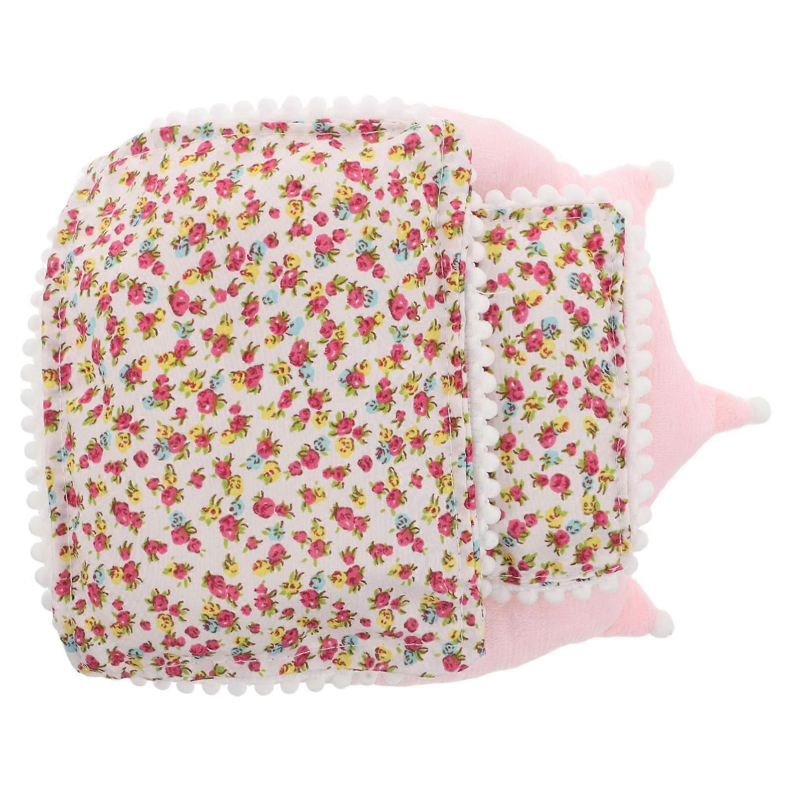 Stuffed Pink Doll Sleeping Bag for Camping 1Set Plush Toy Accessory