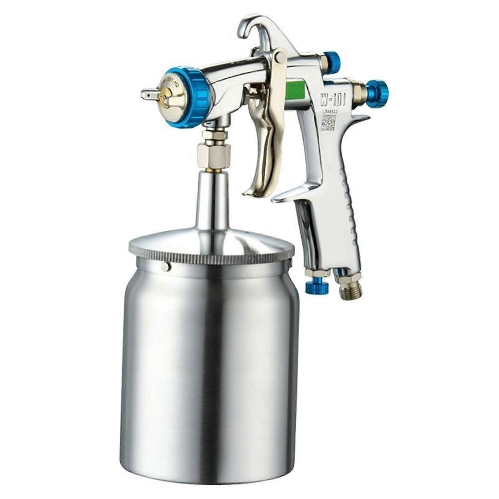 W101 1.5mm Nozzle  Atomization Automotive and Furniture Paint Spray Gun for Primer and Topcoat