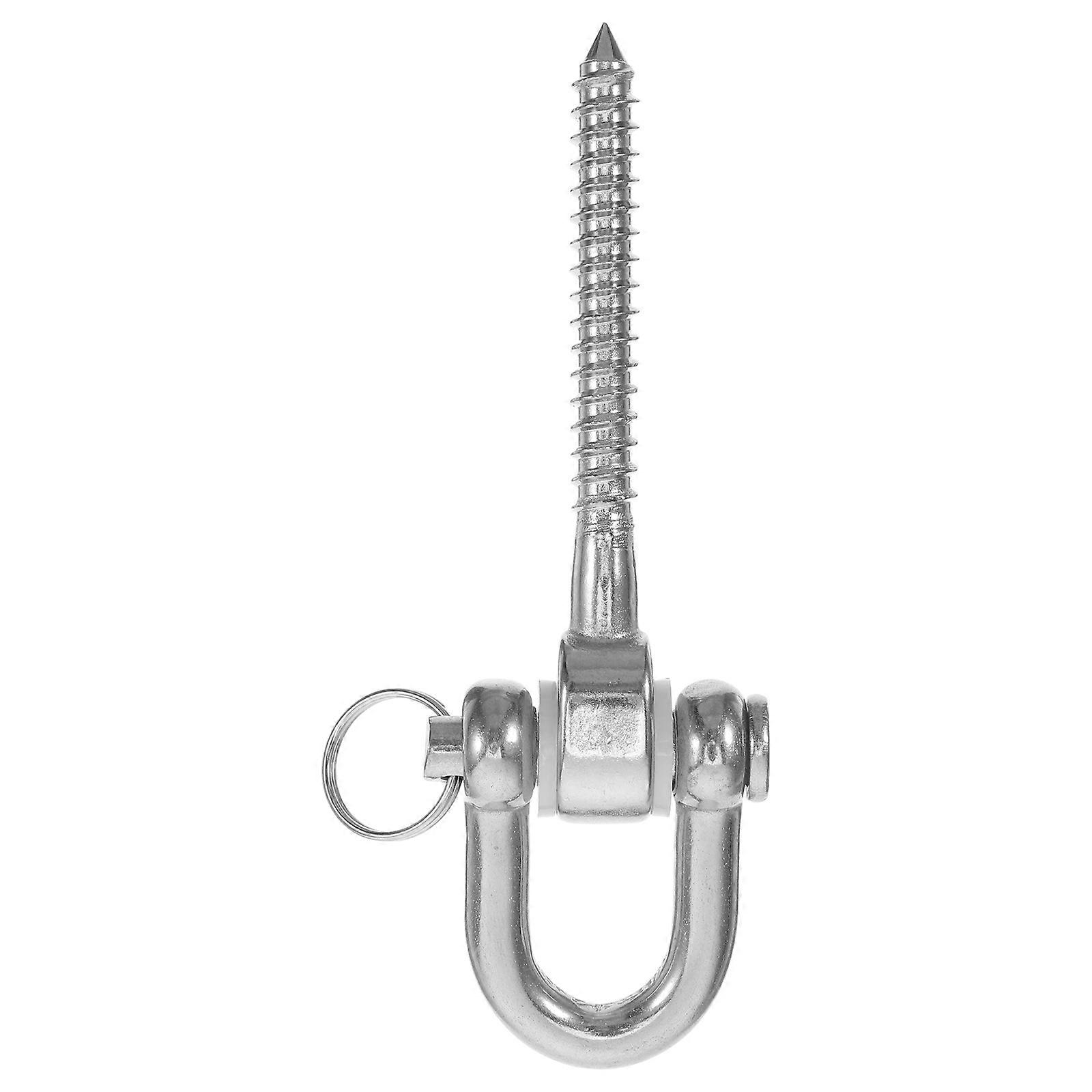 Silver Hammock Hooks for Heavy Duty Hanging