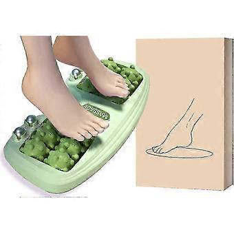 Shiatsu fodmassagerulle og fodzoneterapiværktøj til lindring af fodsmerter og plantar fasciitis