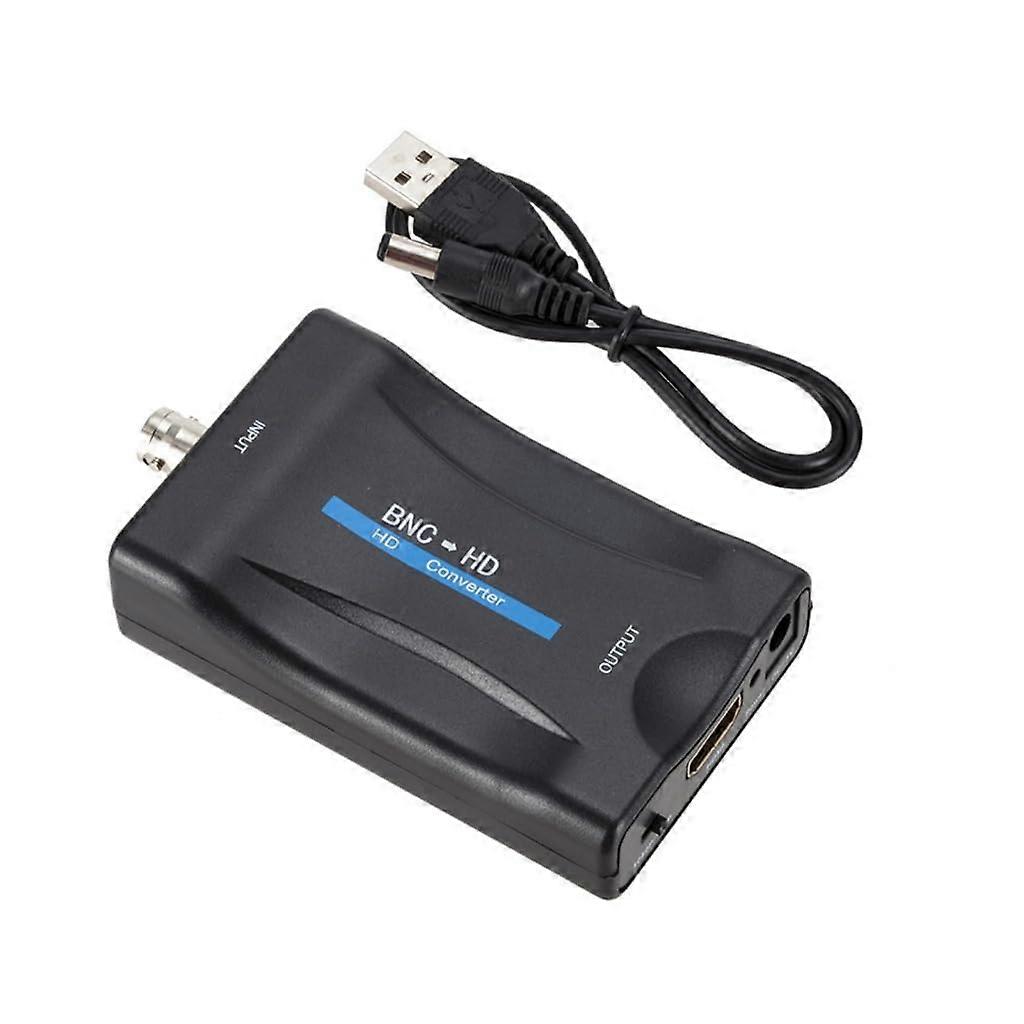 1080P Output BNC to Multimedia Interfaces Converter For Analog Video From CCTV Cameras And VCRs With USB Power Cord