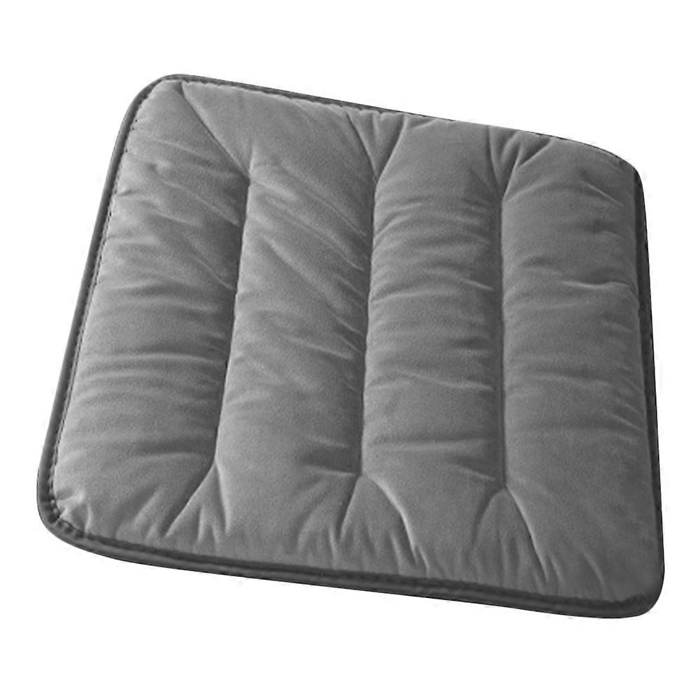 Comfortable Car Seat Cushion for Driving Soft Plush 2Pcs Car Interior