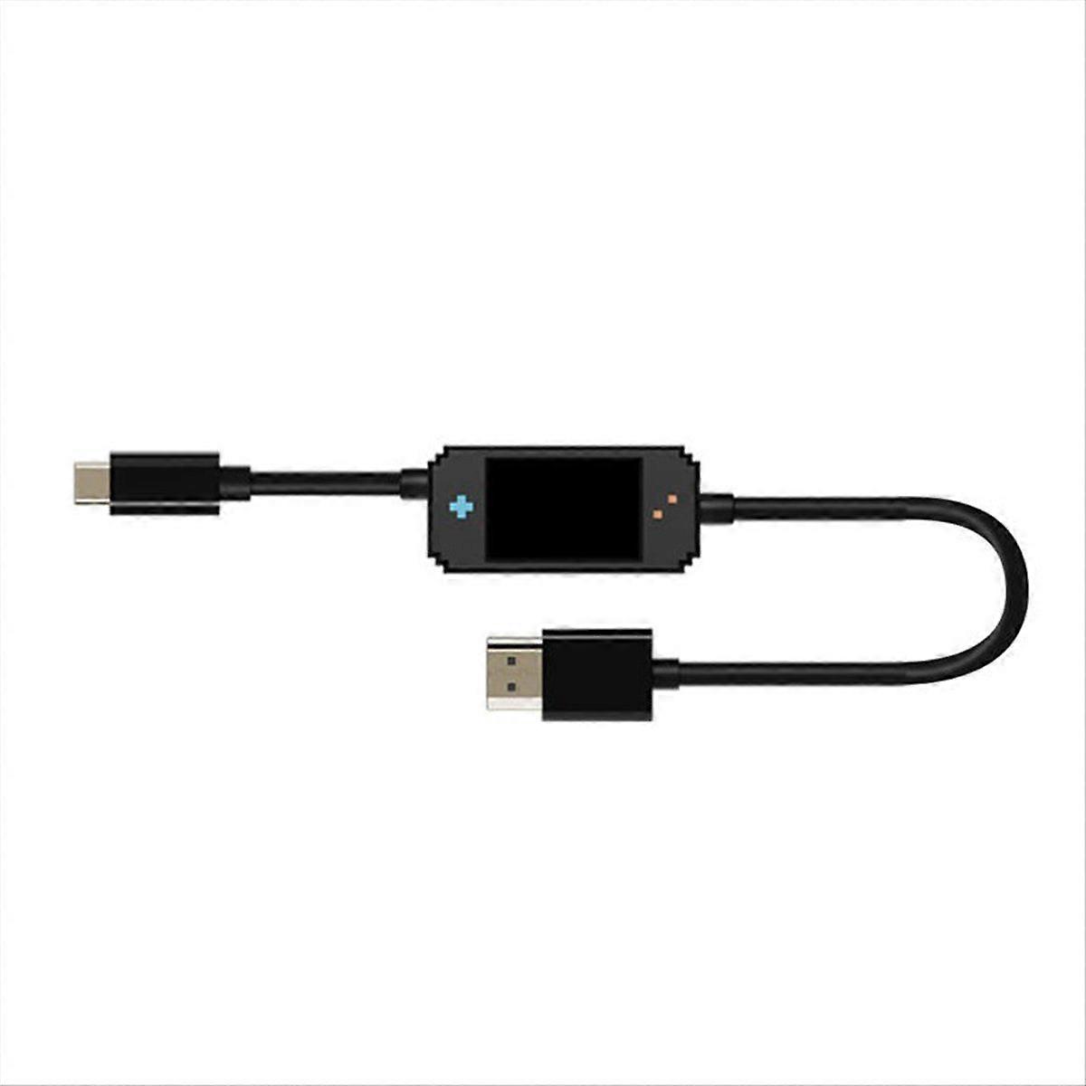 Video Converter Cable for Switch2/Switch Type-C to -Compatible Conversion Adapter Cable 4K/60Hz PD100W