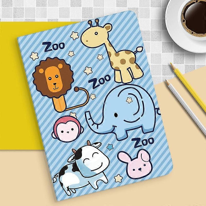 Stylish Case For Ipad 10 Book Zoo