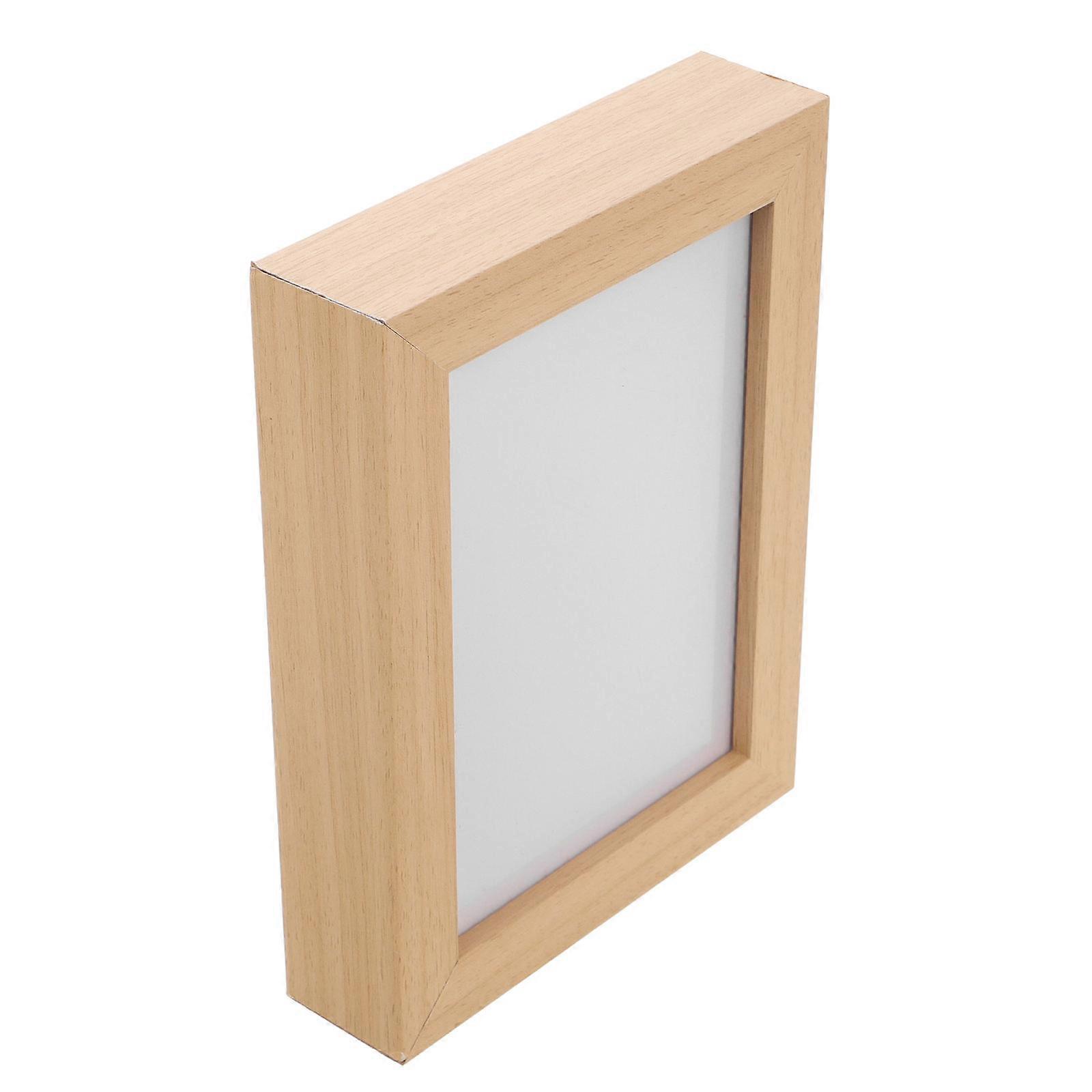 Beige Rotating Picture Frame for Wall Mounting Design