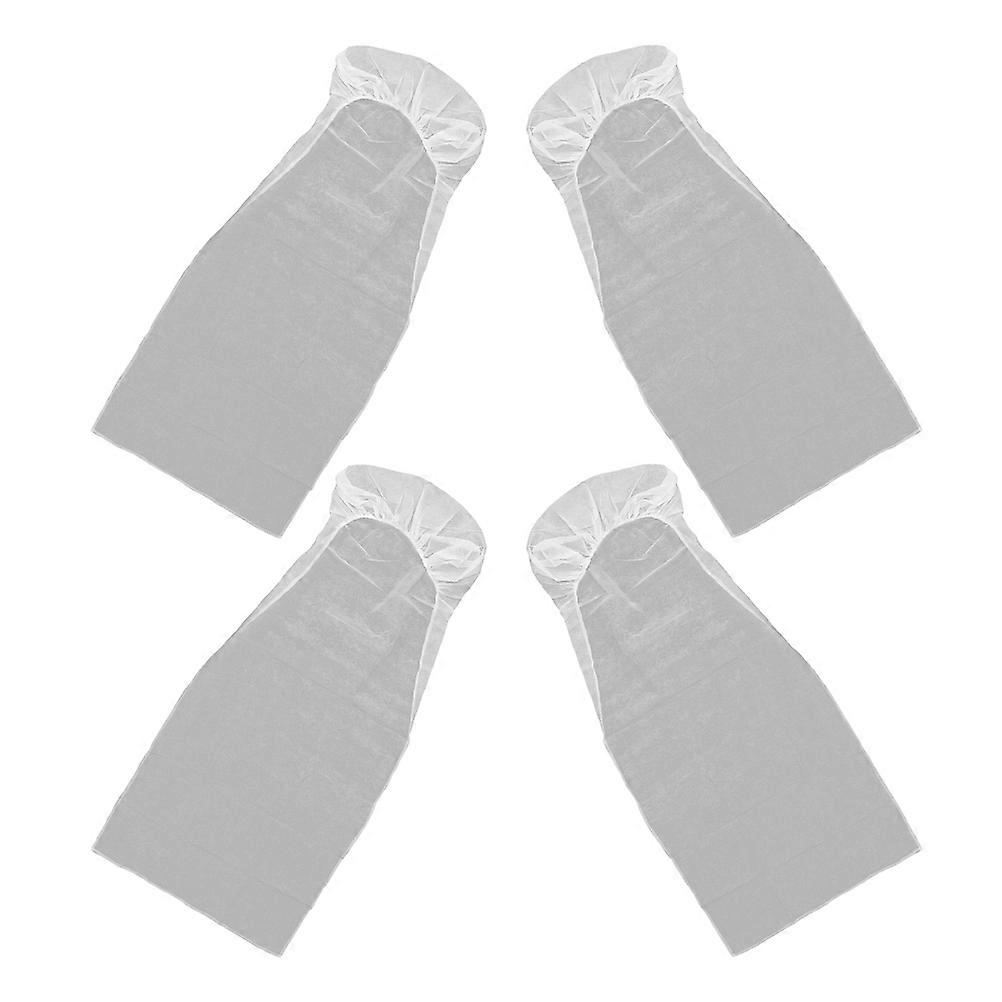 4Pcs Disposable Car Seat Covers for High Speed Train Seating Use