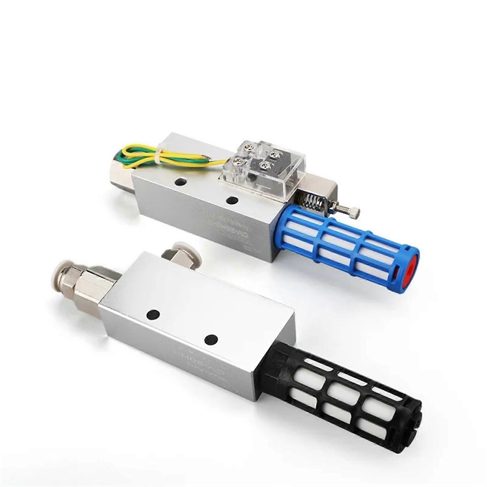 CV20HS Pneumatic Vacuum Generator with 8mm Fitting, Fast Suction Ejector for Precise Pressure Control