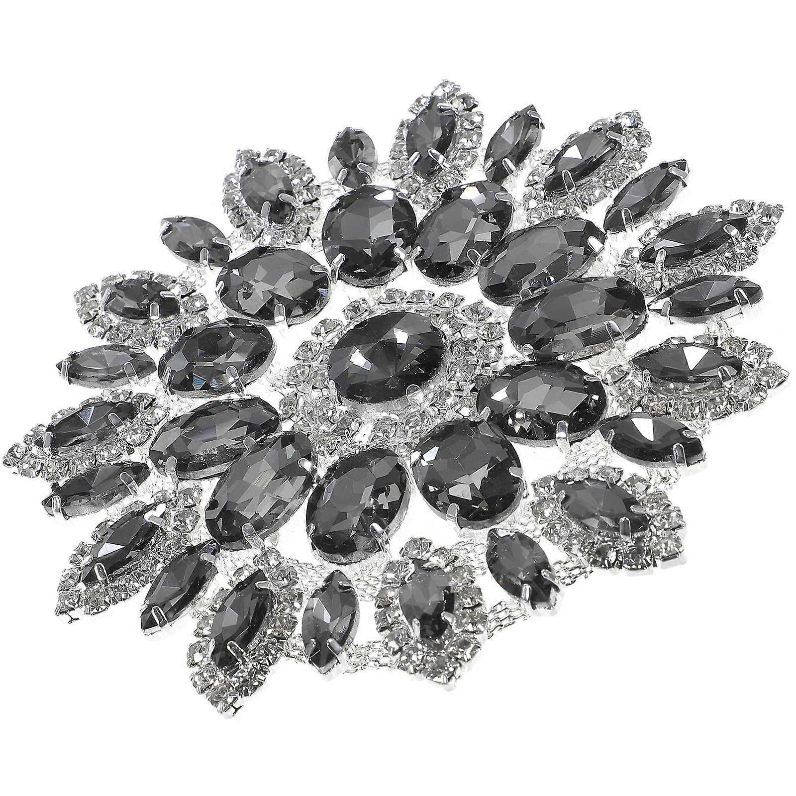 Rhinestone Patches Decor Brooch Patch for DIY Clothes Patch