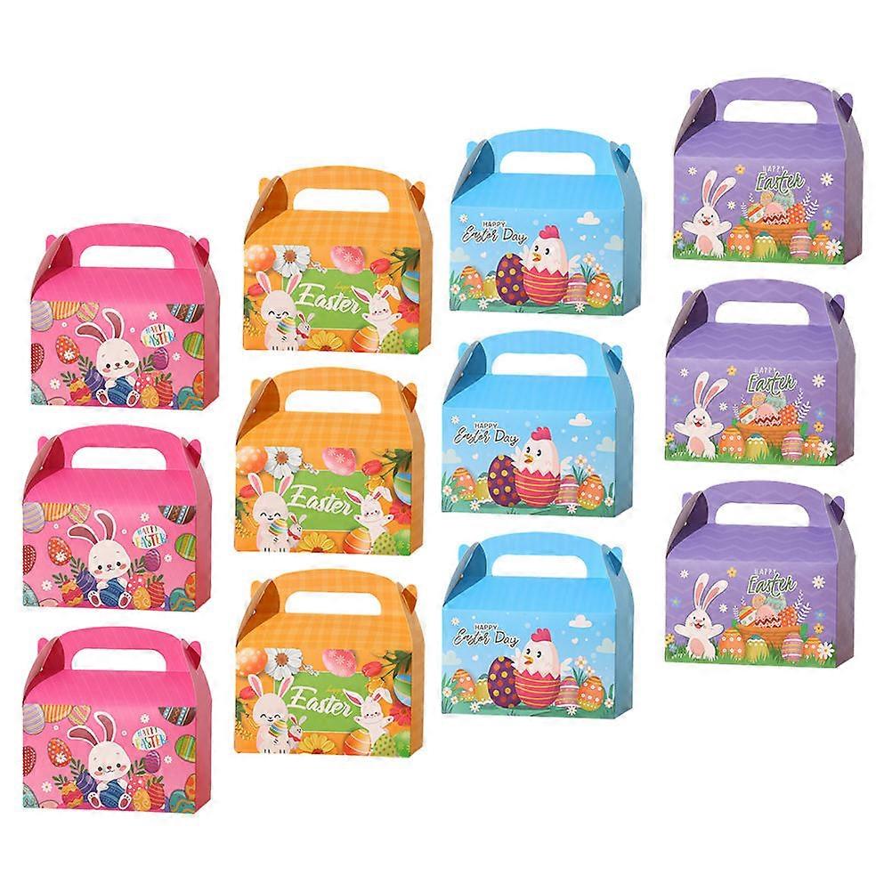 Small Candy Box Multipurpose Chocolate Packaging Boxes Assorted Color 16.00X16.00X9.00CM 12Pcs