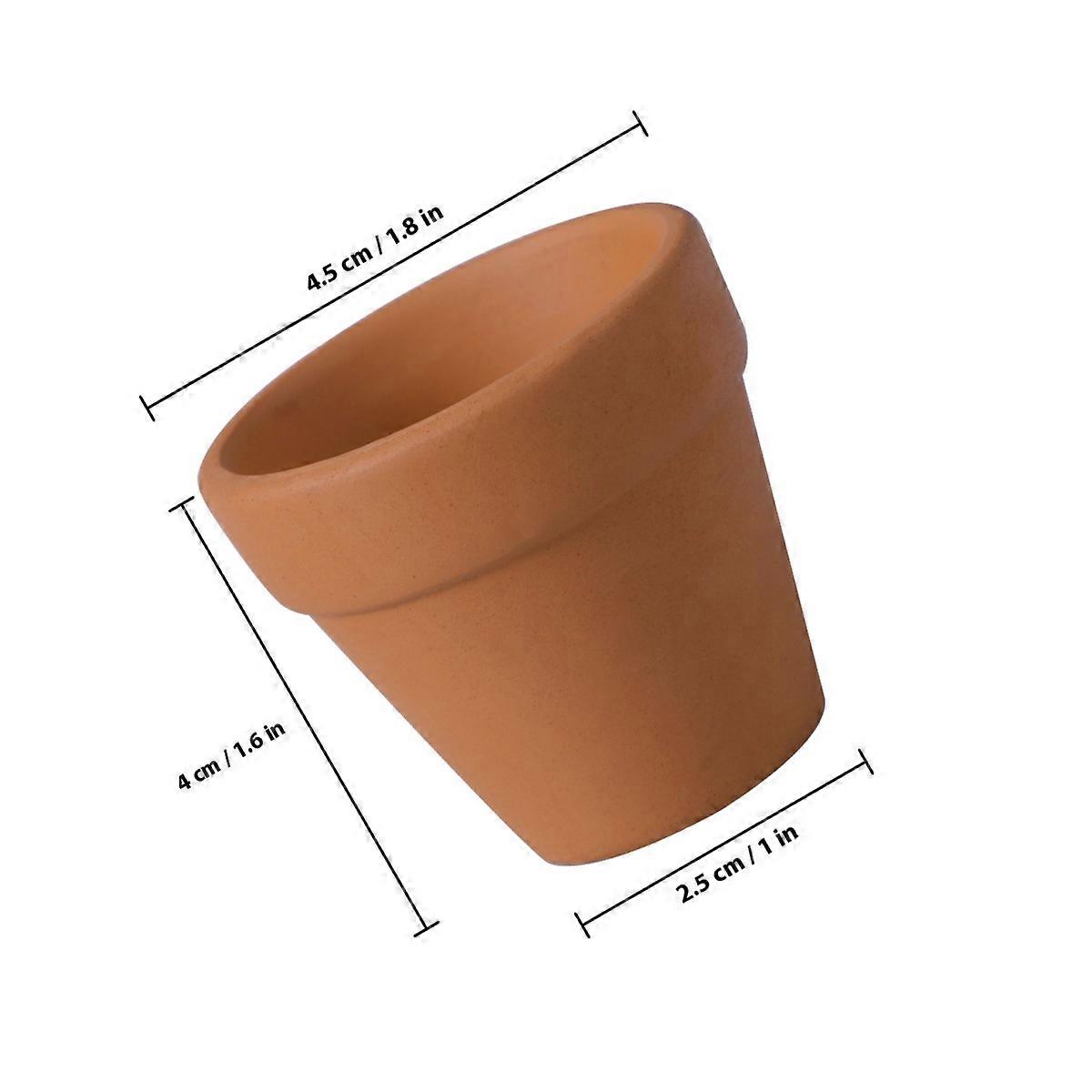 20-teiliges Set Keramik-Blumentöpfe für Sukkulenten