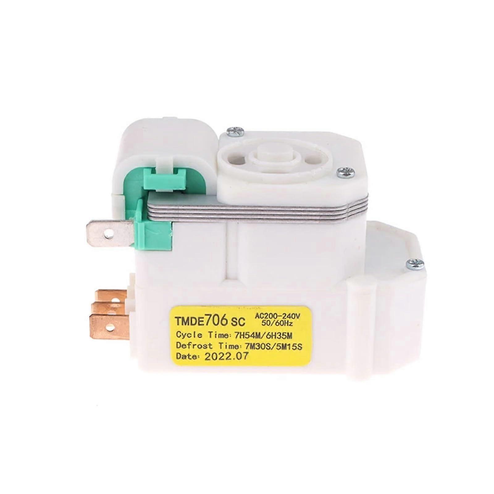 Refrigerator Defrost Timer AC200240V 50/60Hz Energy Saving Wide Compatibility Replacement