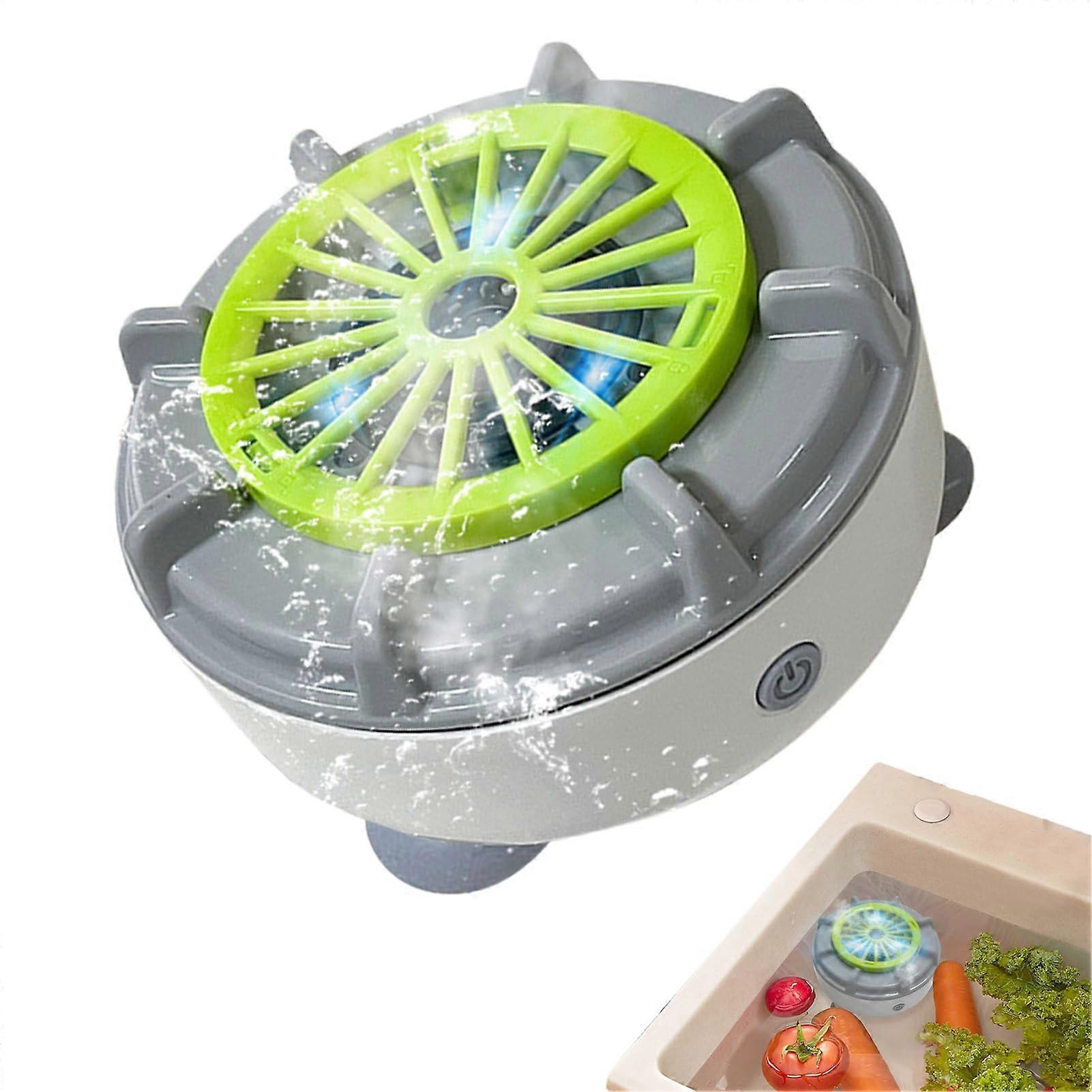 Vegetable Washer with Ionization Cleaning Technology, Foldable Electric Fruit Cleaner for Kitchen Use