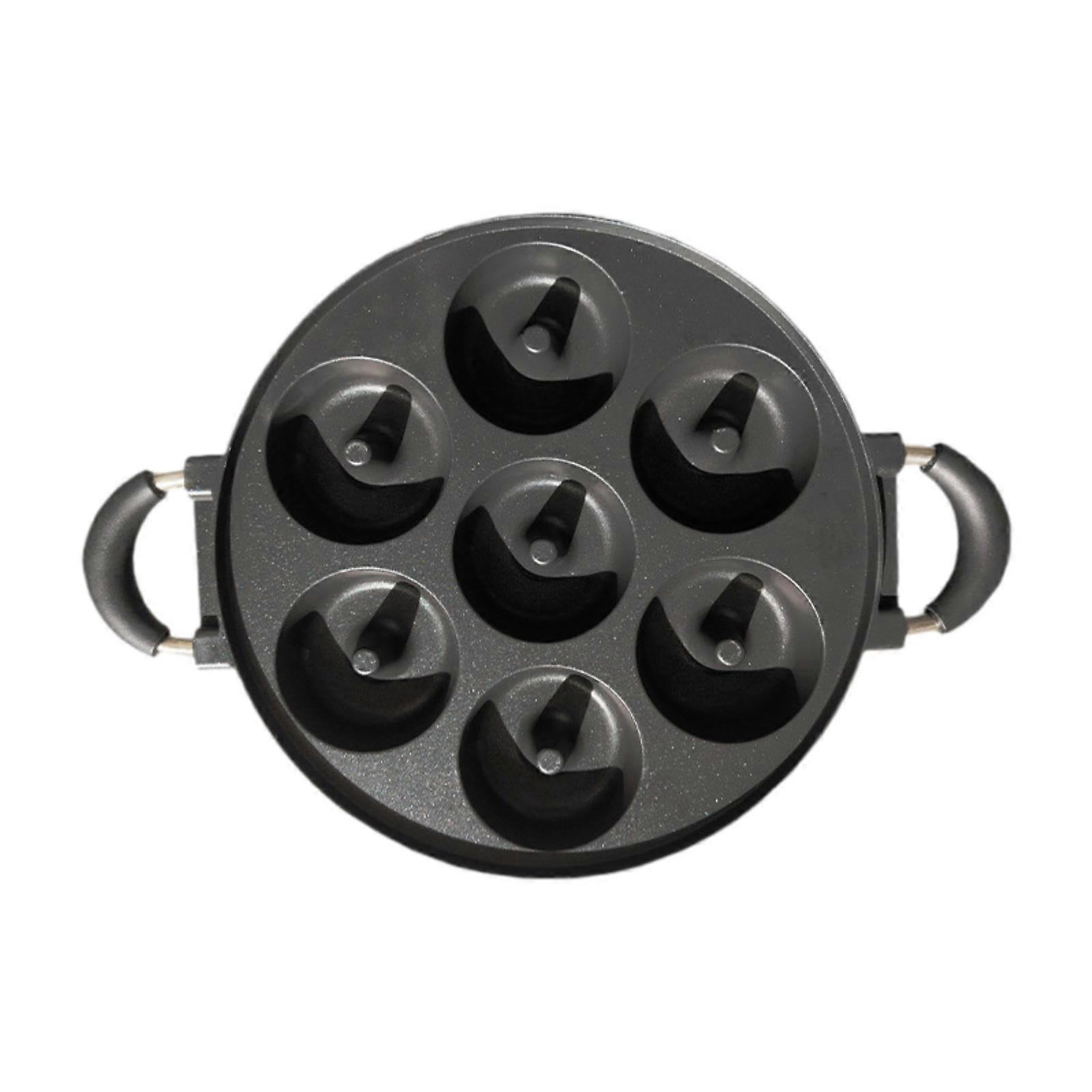 Nonstick Donut Maker Pan for 7 Mini Donuts, Easy Clean Baking Mold for Breakfast and Desserts