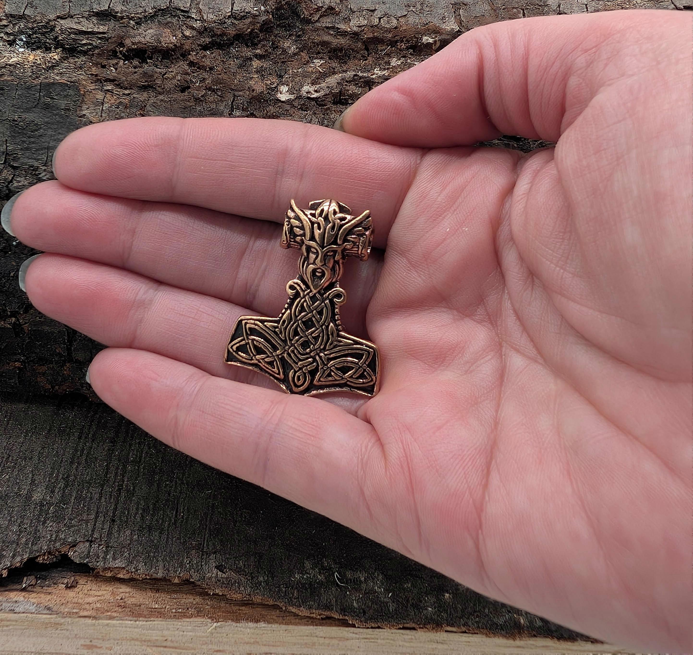 Pendant 134 Thor's Hammer - Bronze