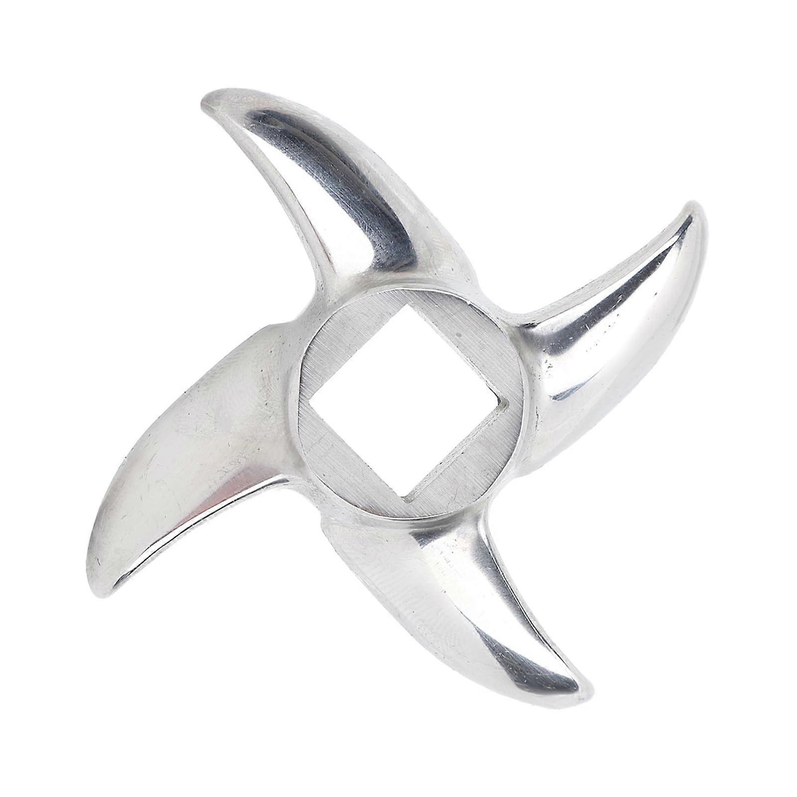 Stainless Steel Meat Grinder Blade Replacement with Wide Brand Compatibility for Precise Cutting