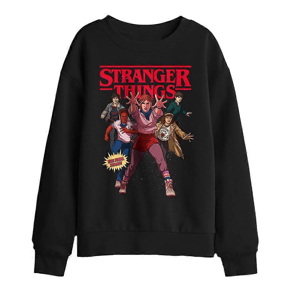 Stranger Things 5 Childrens/Kids The Final Stand Comic Sweatshirt