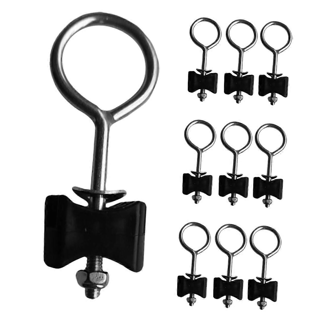 10pcs Heavy Duty Trampoline Screws with Anti Falling Design for Easy Assembly and Replacement