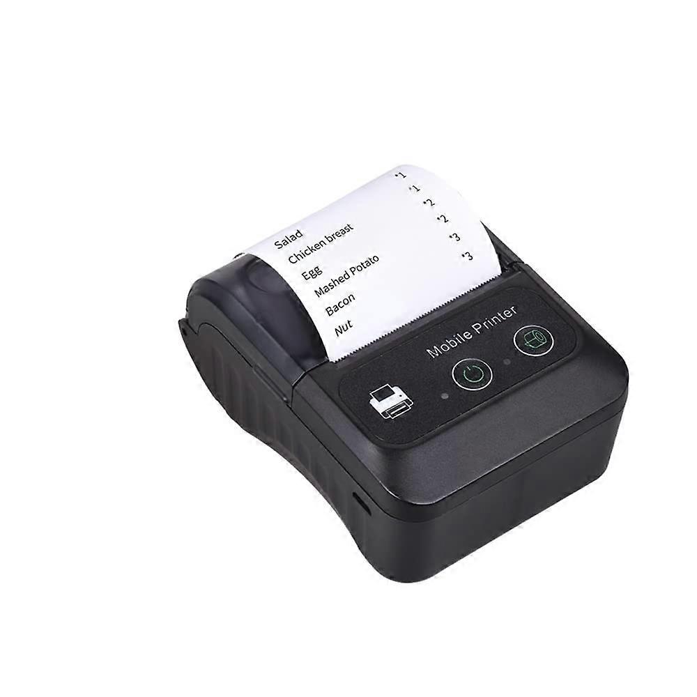 Bluetooth Thermal Receipt Printer 58mm Wireless Handheld Mini Printer for iOS Android with Paper