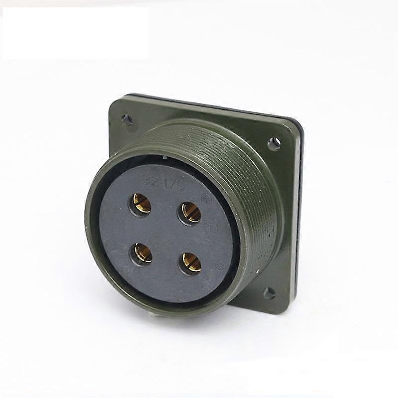 Military Standard Aviation Connector MS3102A3217S Durable Metal Shell Circular Plug Socket