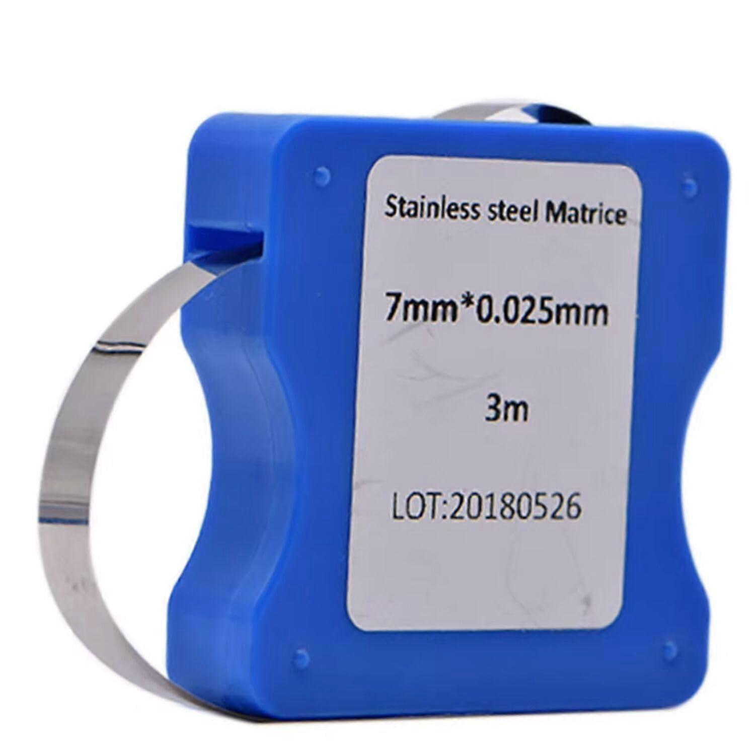 Clear Dental Matrix Bands Roll for Tooth Restoration,  Elasticity Polyester Strips for Clinics