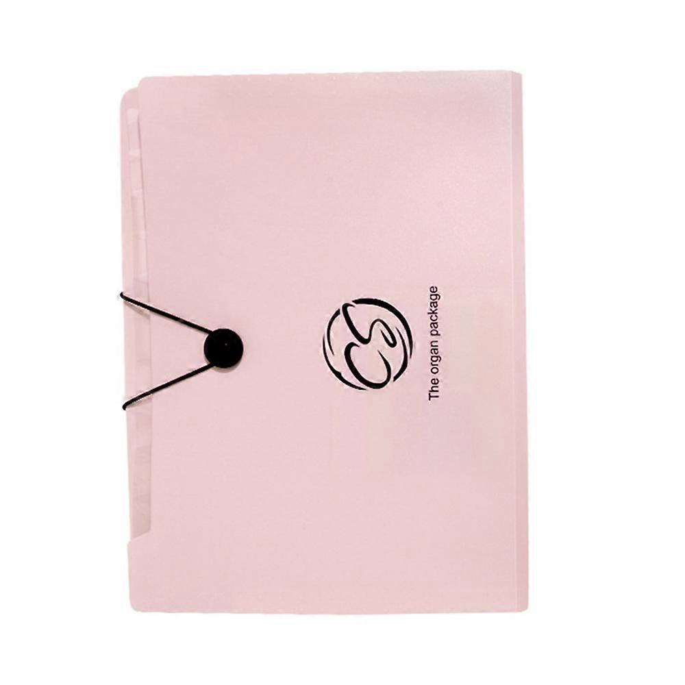 1PC Organ Bag 12-Compartment Folder Student Papers
