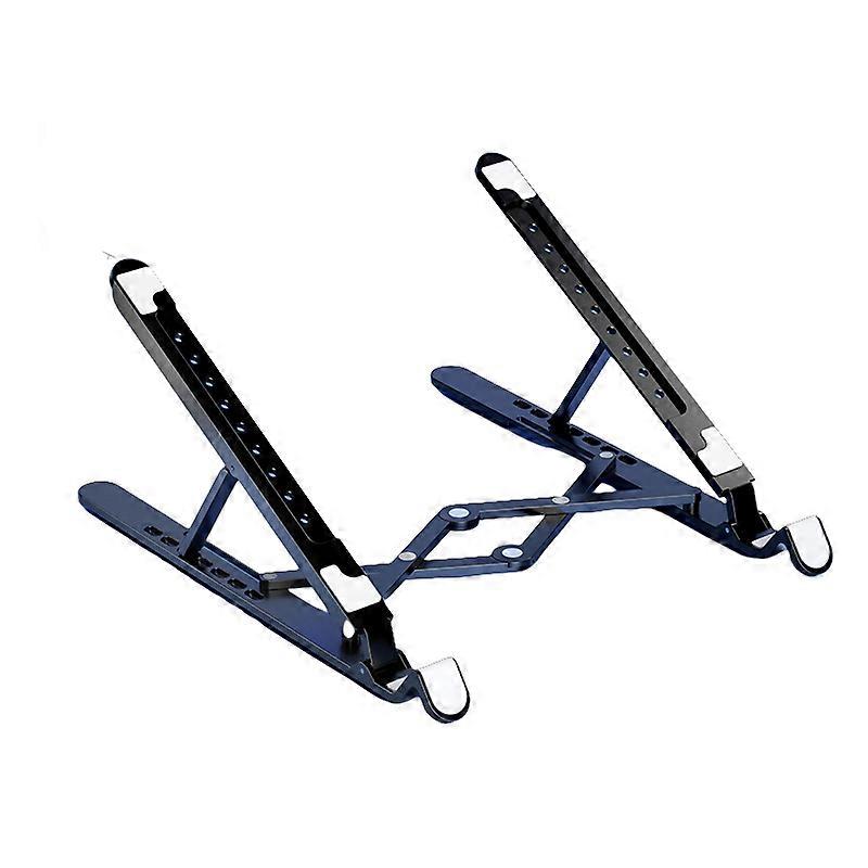 Portable Foldable Laptop Stand, Plastic, Enhanced Cooling and Portability