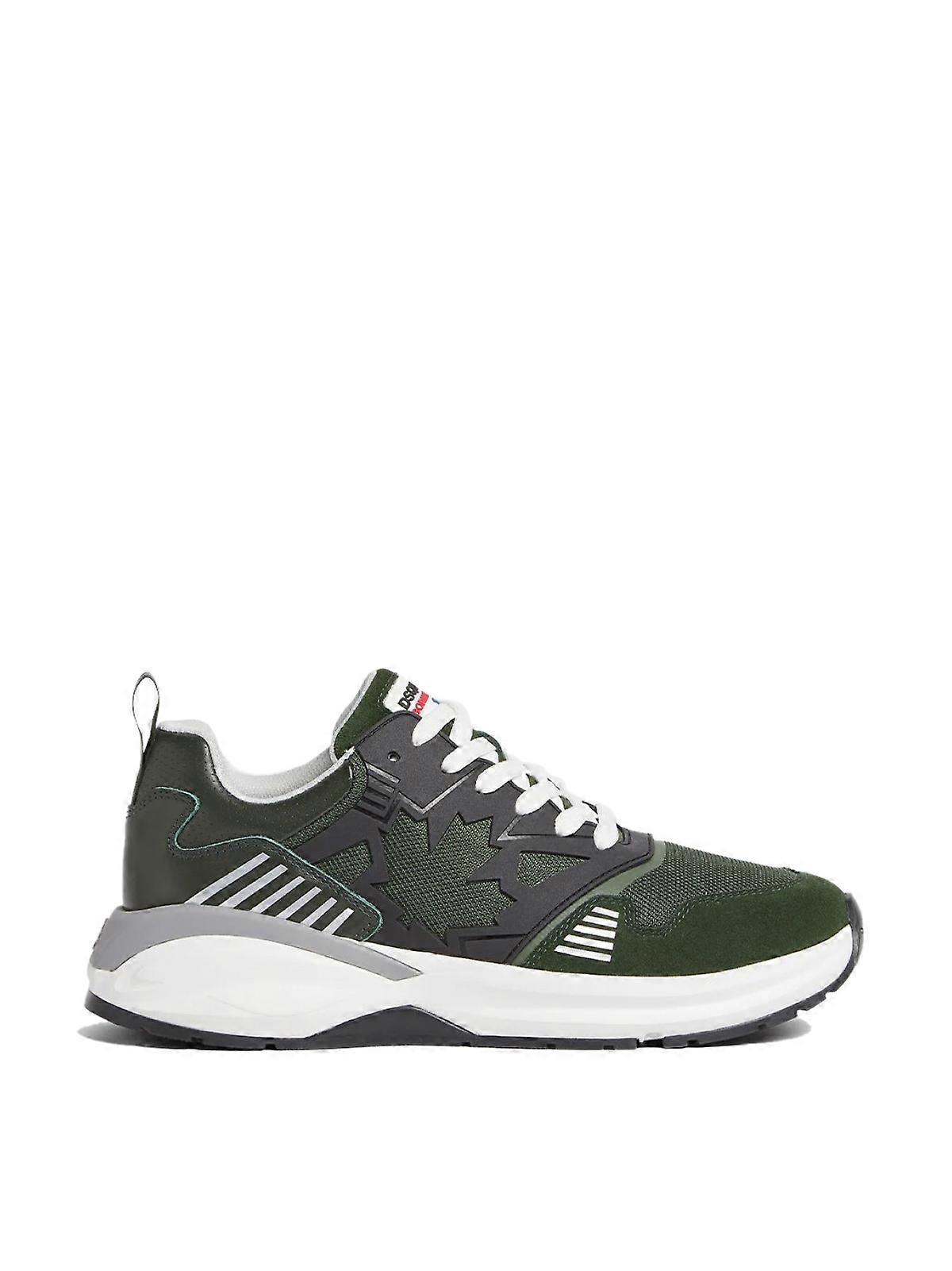 Dash Logo Lace-Up Sneakers