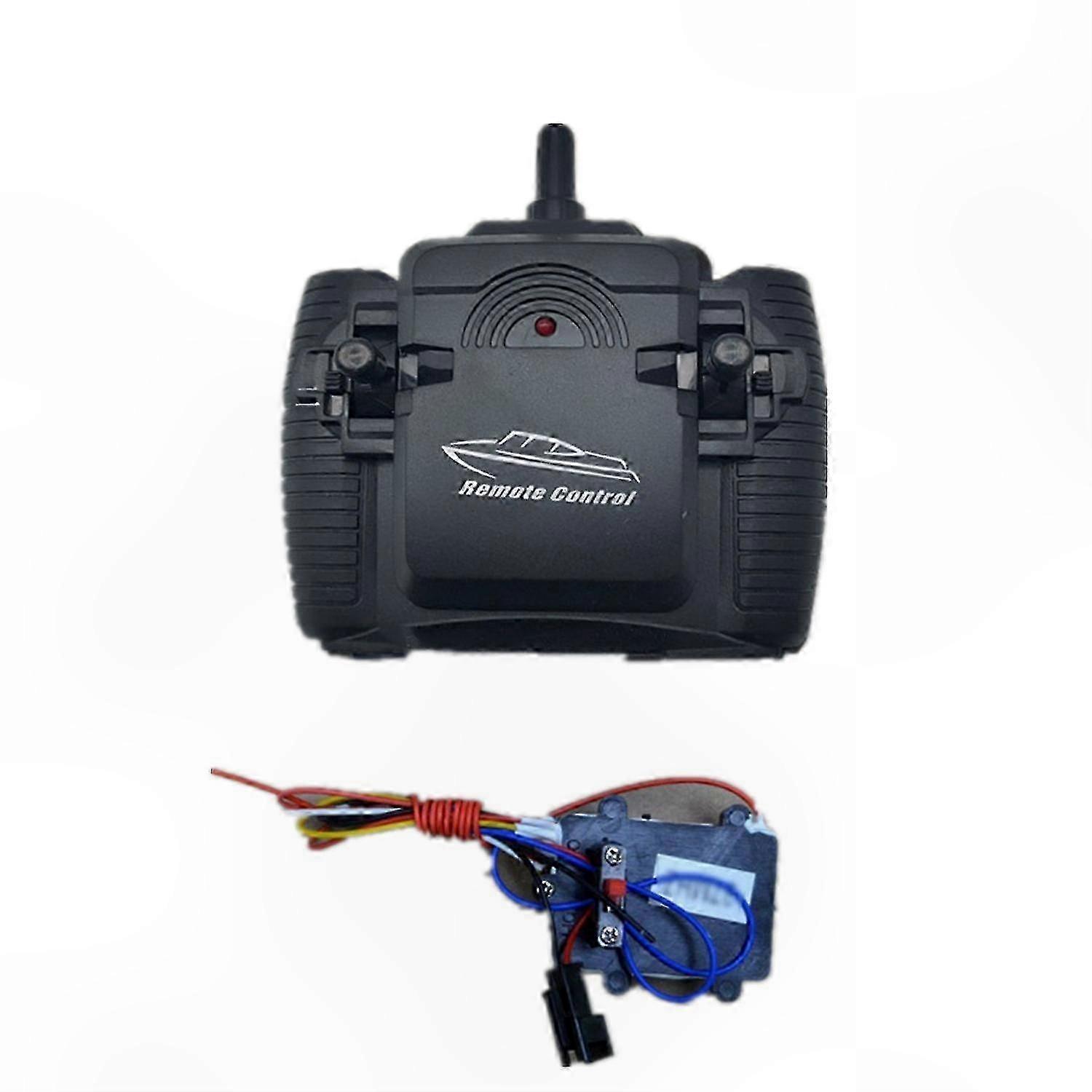 Remote Control Boat Model Kit with Shaft, Socket, Motor, Propeller, Controller, and Receiver Set