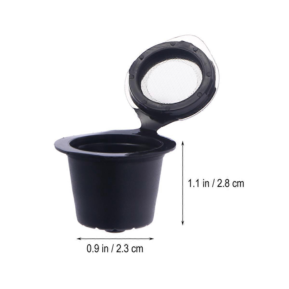 Coffee Coffee Filters Reusable for Machines 2Pcs Silver Capsules