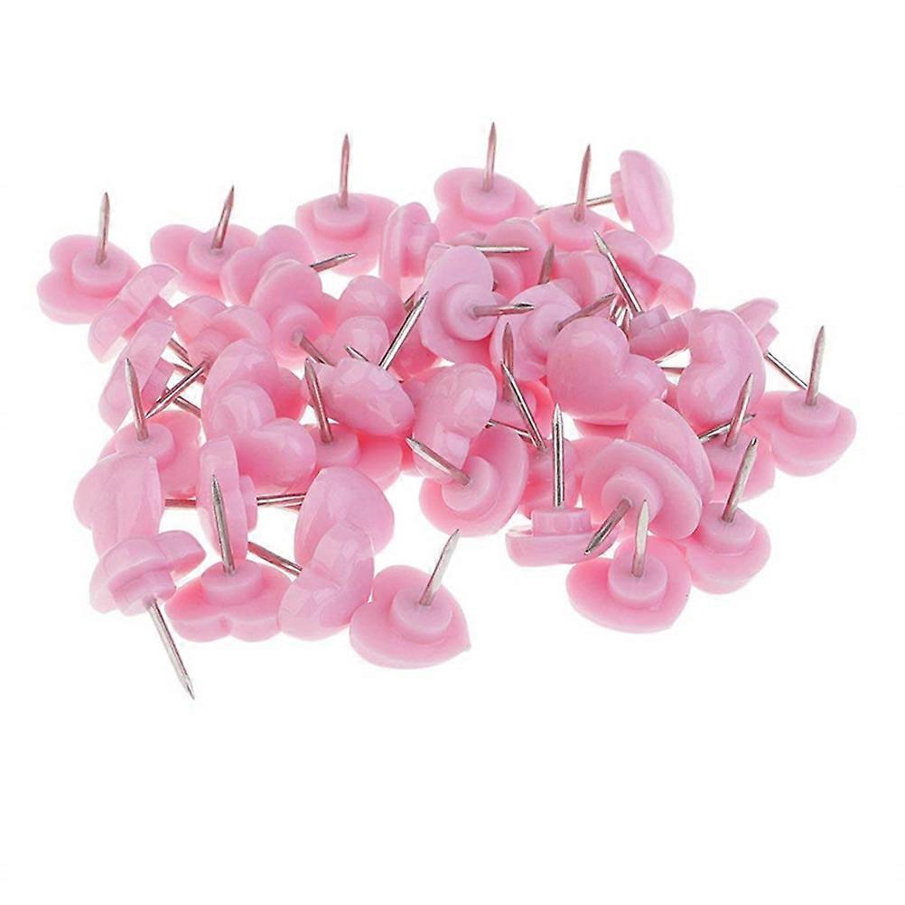 Map Pin Heart-Shaped Pushpin for Decorative Use 150Pcs Assorted Color