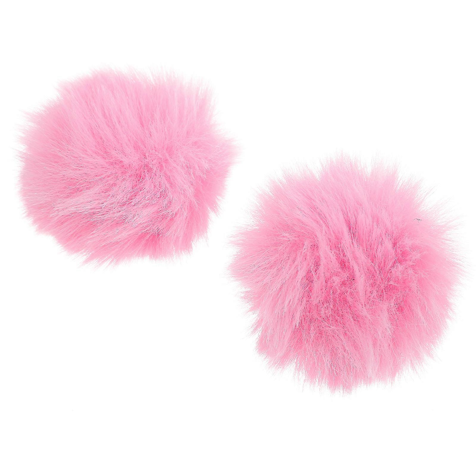 Practical Microphone Cover Protective Sleeve for Microphone 10Pcs Pink