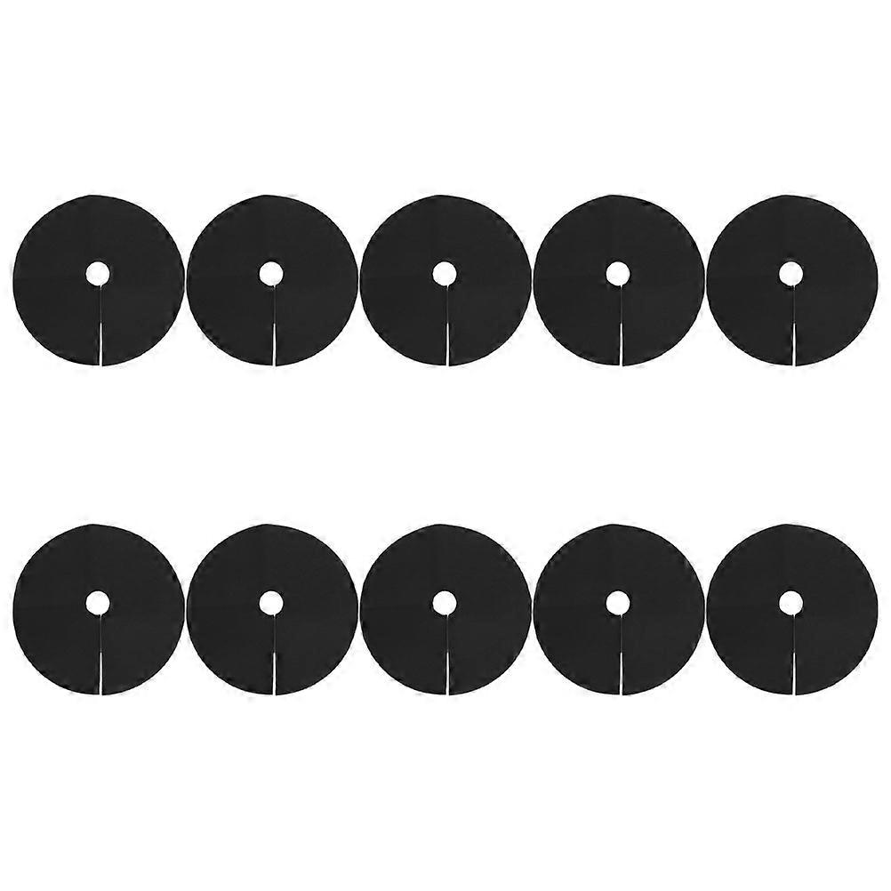Landscape Tree Mat Tree Mulch Ring Non-Woven Plant Protection 20Pcs