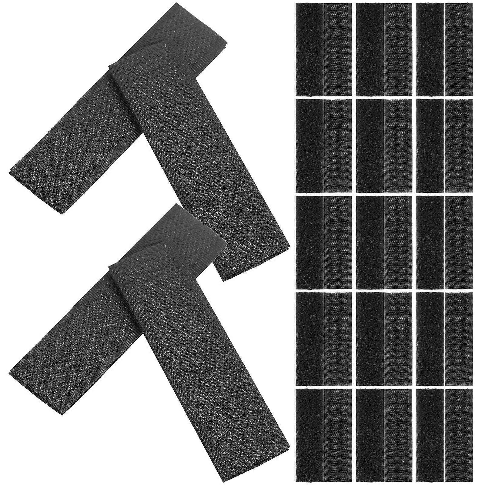 Tape with Strong Hook and Loop Adhesive 50Pcs Set