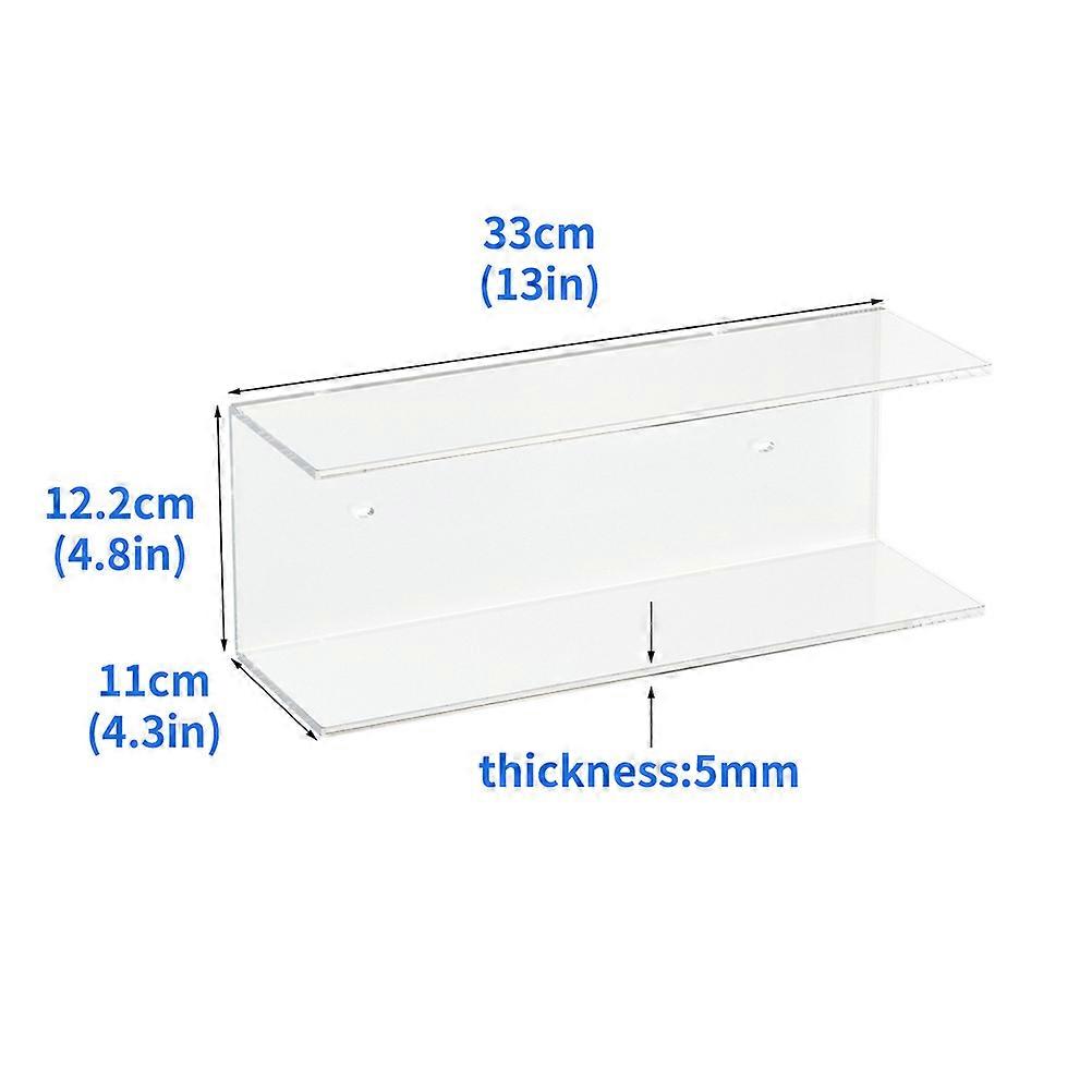 Toy Storage Rack Acrylic Organizer for Storage Transparent Style