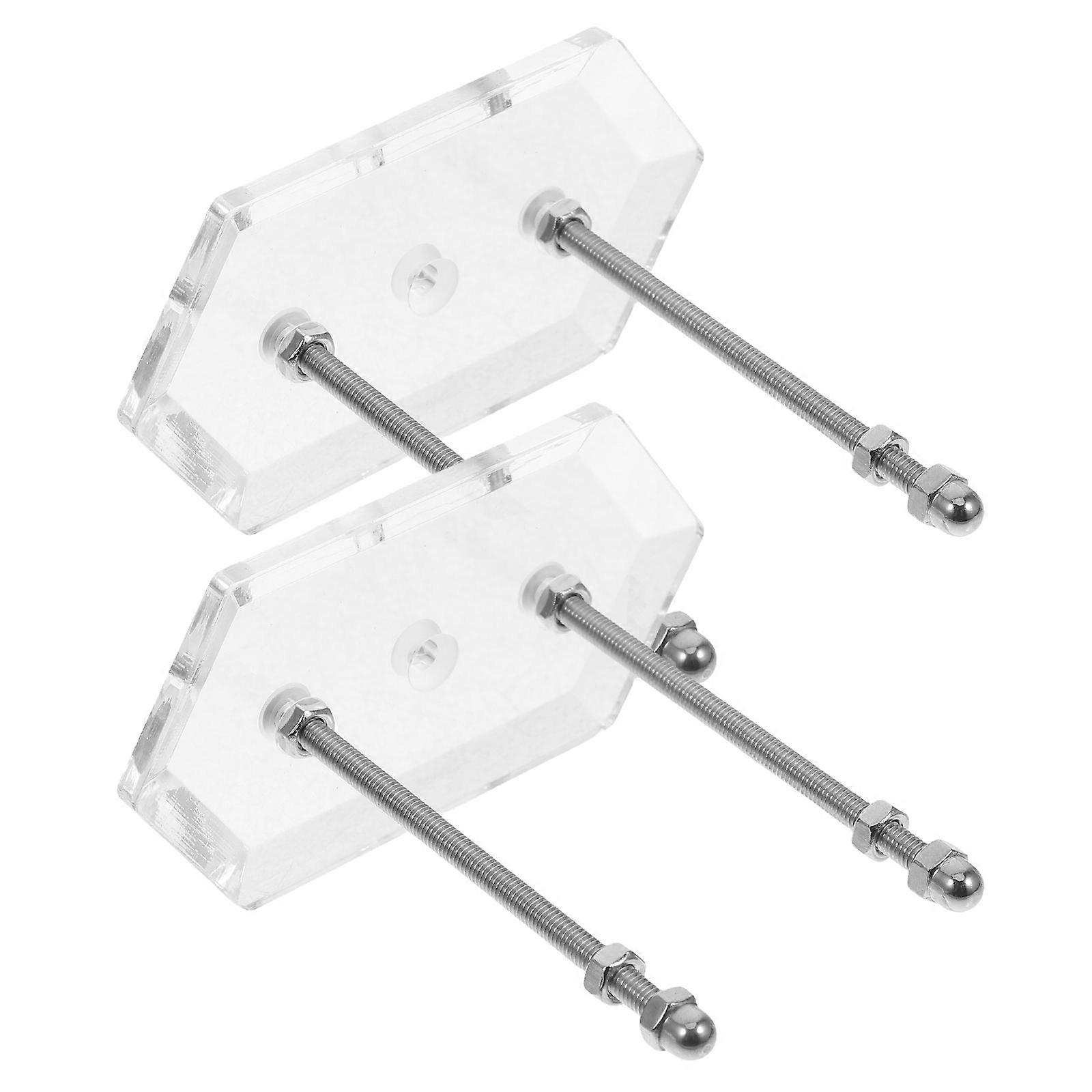 Wall Mounted Skateboard Deck Holder for Secure Storage 8Pcs Pack