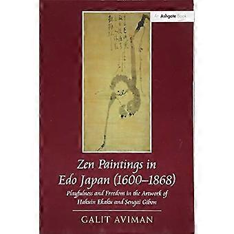 Zen-malerier i Edo-Japan (1600-1868): Leg og frihed i Hakuin Ekakus og Sengai Gibons kunstværker