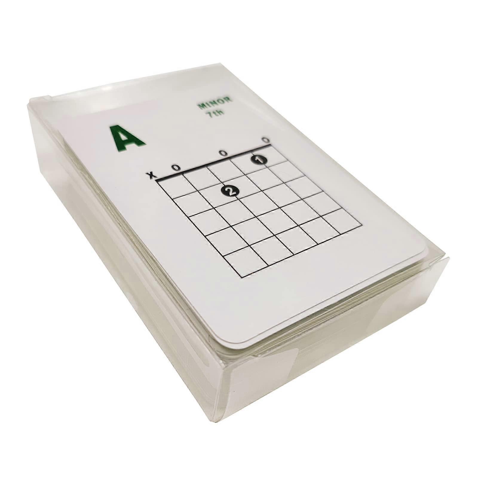 49 Guitar Chord and Scale Flash Cards for Beginners, Quick Learning Reference Deck