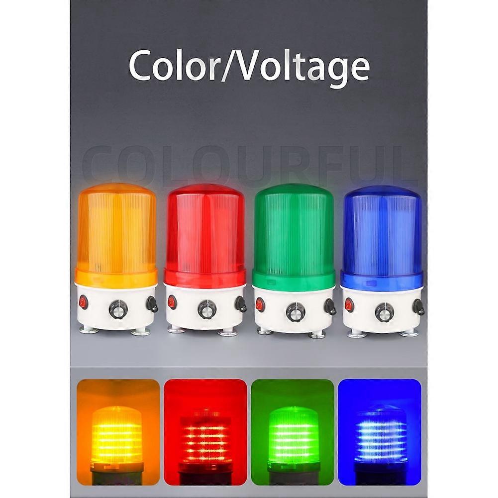 Volume Control Indicator Light with Rotating Beacon and Adjustable Decibel Red