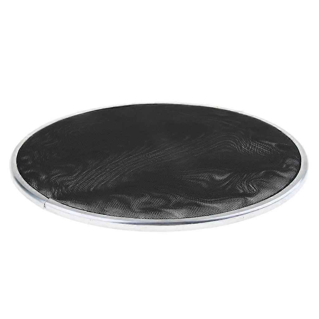 10 Inch Black Drum Mesh Head with Noise Reduction for Drum Set Replacement