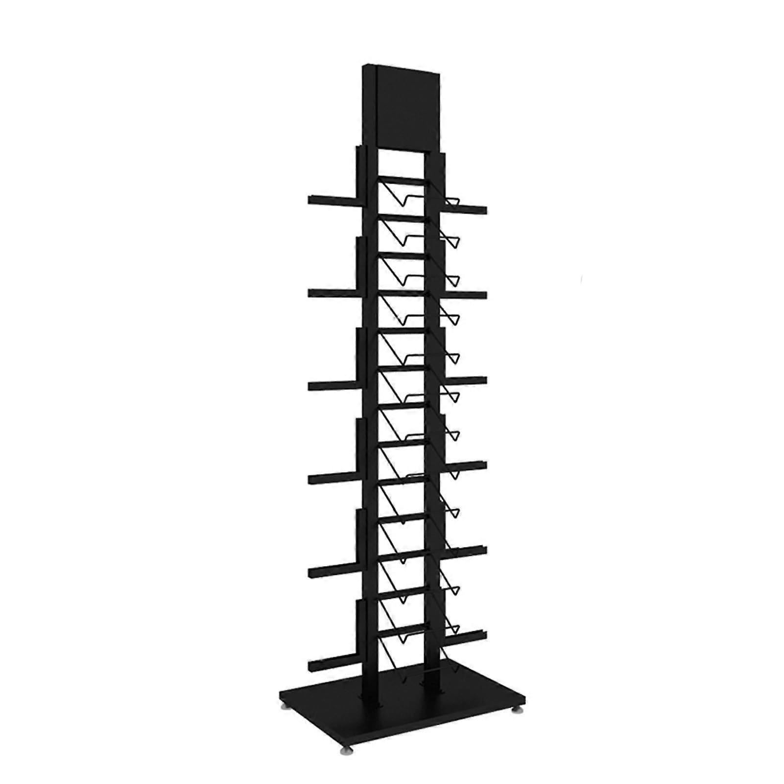 MultiLayer Floor Standing Tile Sample Rack with HeavyDuty SpaceSaving Display for Showroom